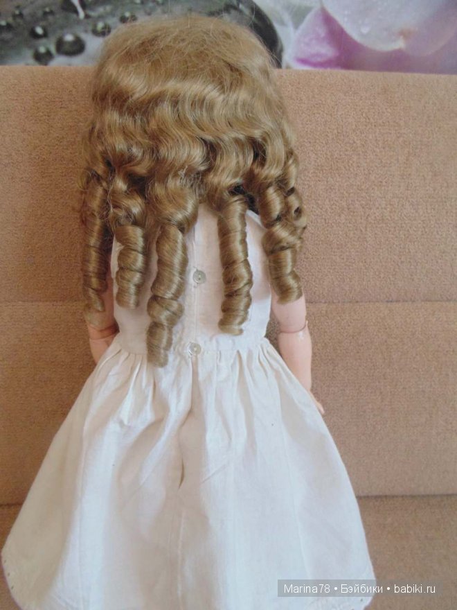 Мои антикварные "куклодочки" или похвастушки