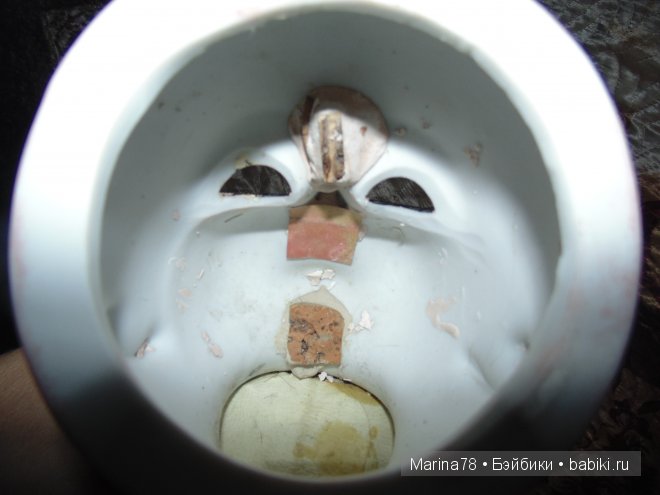 Меняем глаза антикварной куклы. Как выбрать подходящий размер (фото 2)