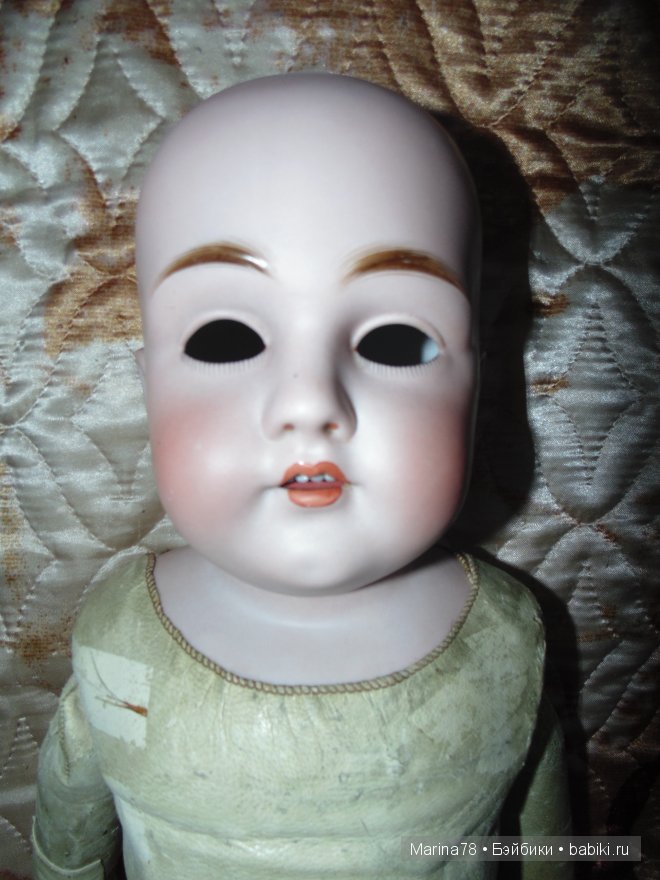 Меняем глаза антикварной куклы. Как выбрать подходящий размер