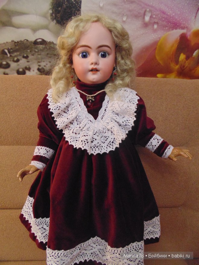 Моя любиая Лиза, или антикварная Simon&Halbig 1079 Dep (фото 9)