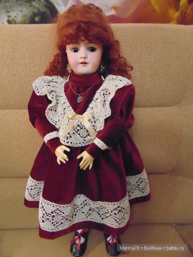 Два образа для одной юной леди, или антикваная кукла от Simon & Halbig Heinrich Handwerck (фото 8)