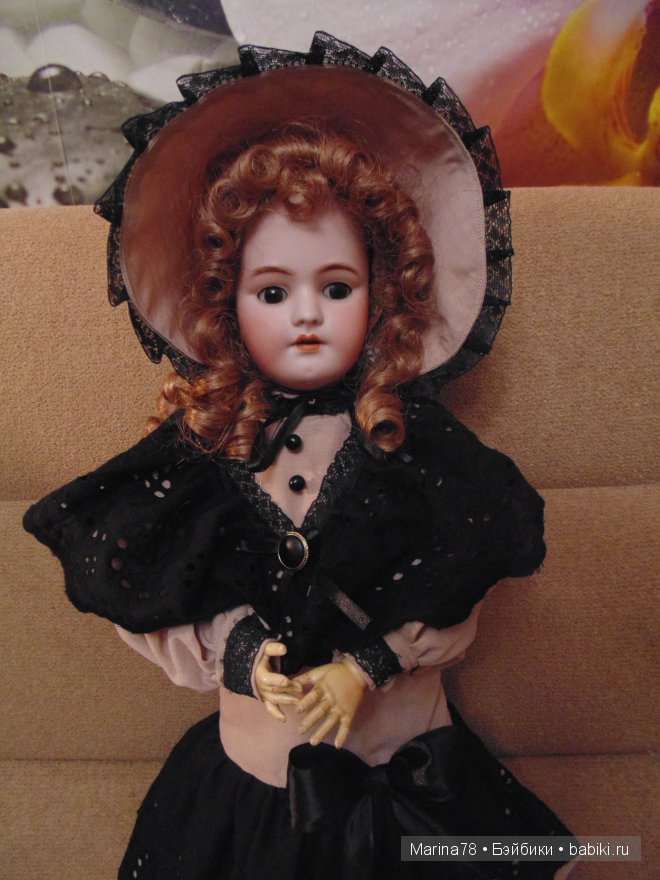 Два образа для одной юной леди, или антикваная кукла от Simon & Halbig Heinrich Handwerck