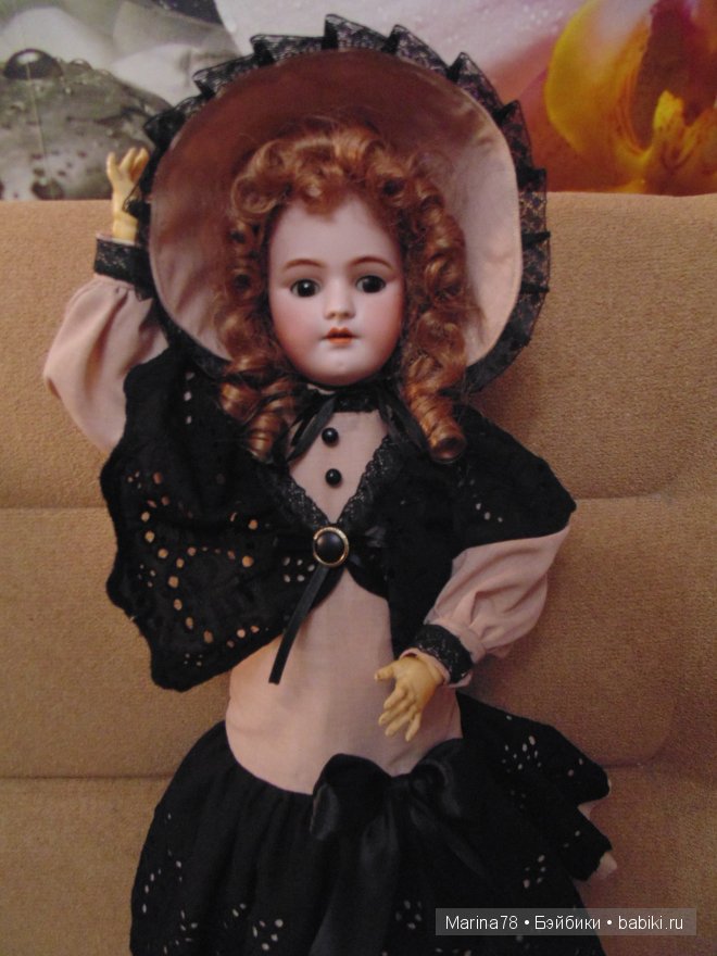 Два образа для одной юной леди, или антикваная кукла от Simon & Halbig Heinrich Handwerck