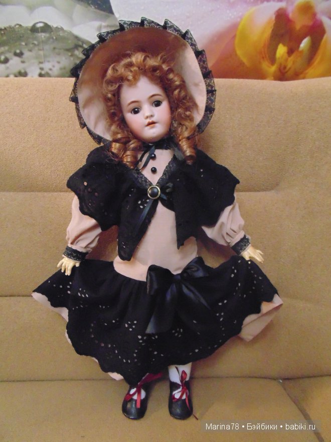 Два образа для одной юной леди, или антикваная кукла от Simon & Halbig Heinrich Handwerck