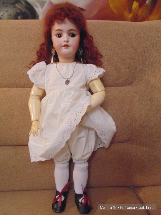 Два образа для одной юной леди, или антикваная кукла от Simon & Halbig Heinrich Handwerck (фото 3)