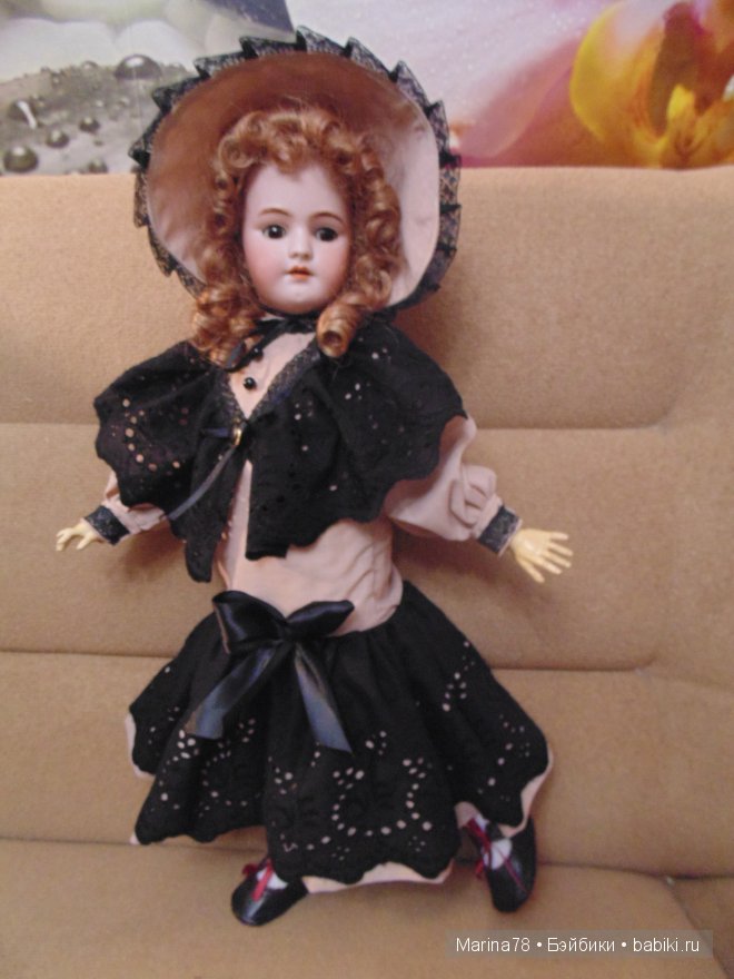Два образа для одной юной леди, или антикваная кукла от Simon & Halbig Heinrich Handwerck