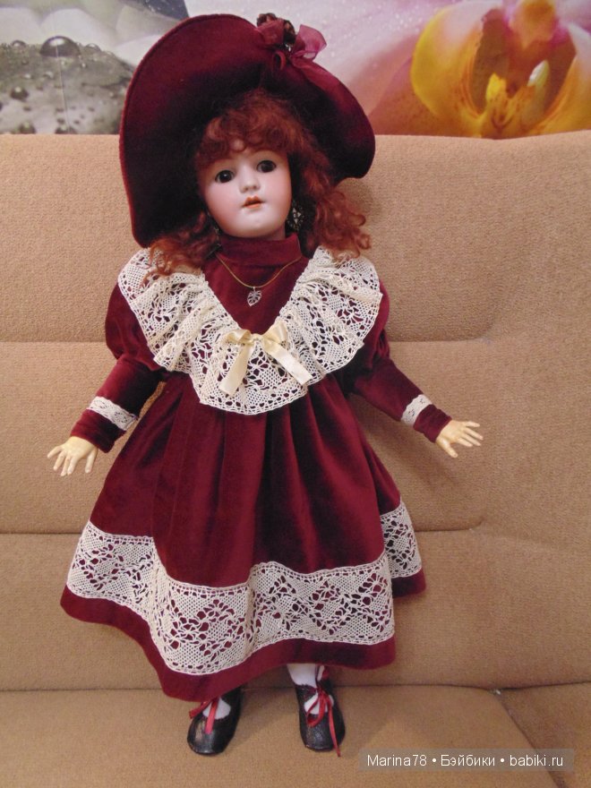 Два образа для одной юной леди, или антикваная кукла от Simon & Halbig Heinrich Handwerck (фото 5)