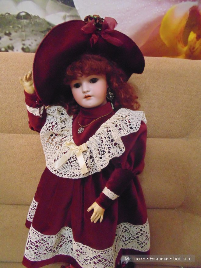 Два образа для одной юной леди, или антикваная кукла от Simon & Halbig Heinrich Handwerck (фото 7)