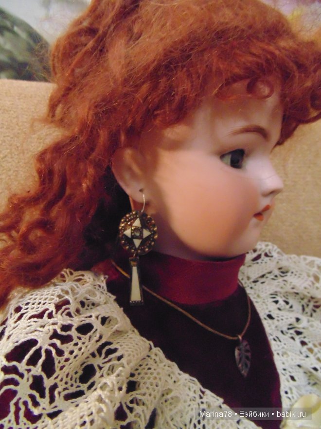 Два образа для одной юной леди, или антикваная кукла от Simon & Halbig Heinrich Handwerck (фото 10)