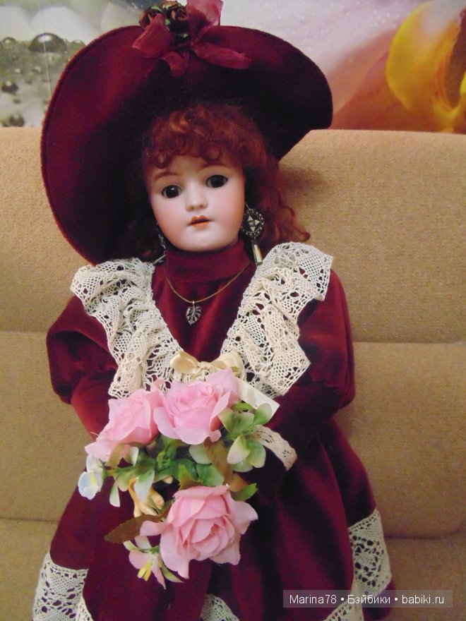 Два образа для одной юной леди, или антикваная кукла от Simon & Halbig Heinrich Handwerck (фото 4)