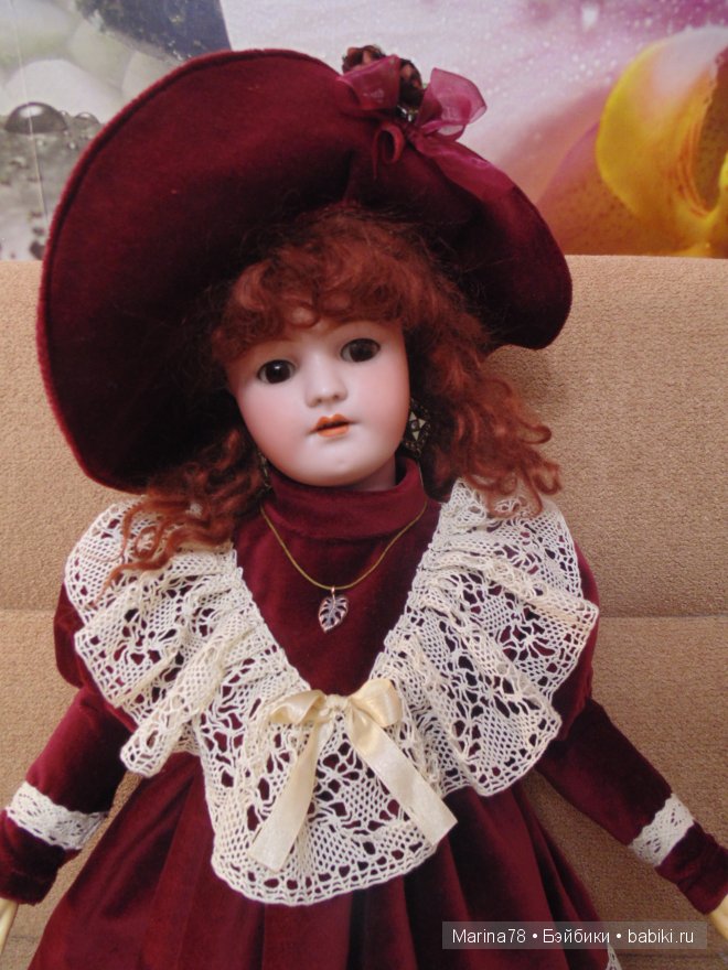 Два образа для одной юной леди, или антикваная кукла от Simon & Halbig Heinrich Handwerck (фото 6)