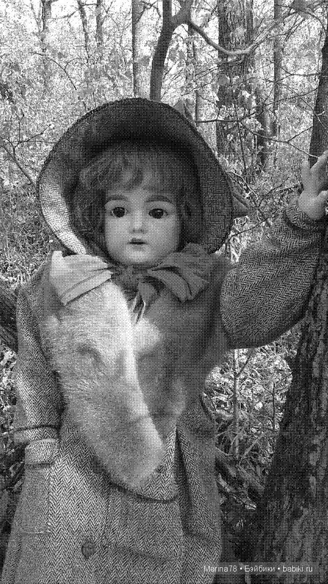 Моя антикварная Armand Marceille Duchess (Герцогиня), часть 2. Или, как мы с Агатой ходили в лес