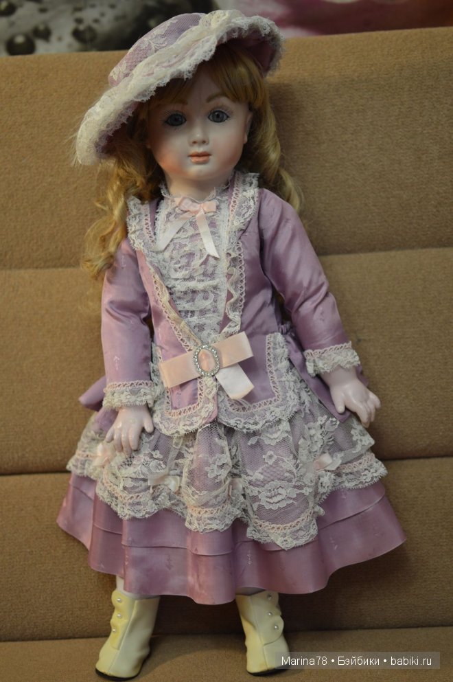 Алиса из Зазеркалья, или моя первая реплика Jumeau (фото 3)