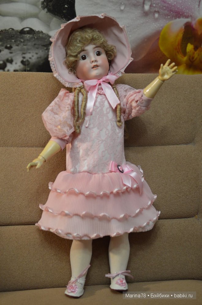 Милый ангелочек, или моя антикварная куклы от Schoenau & Hoffmeister (фото 3)