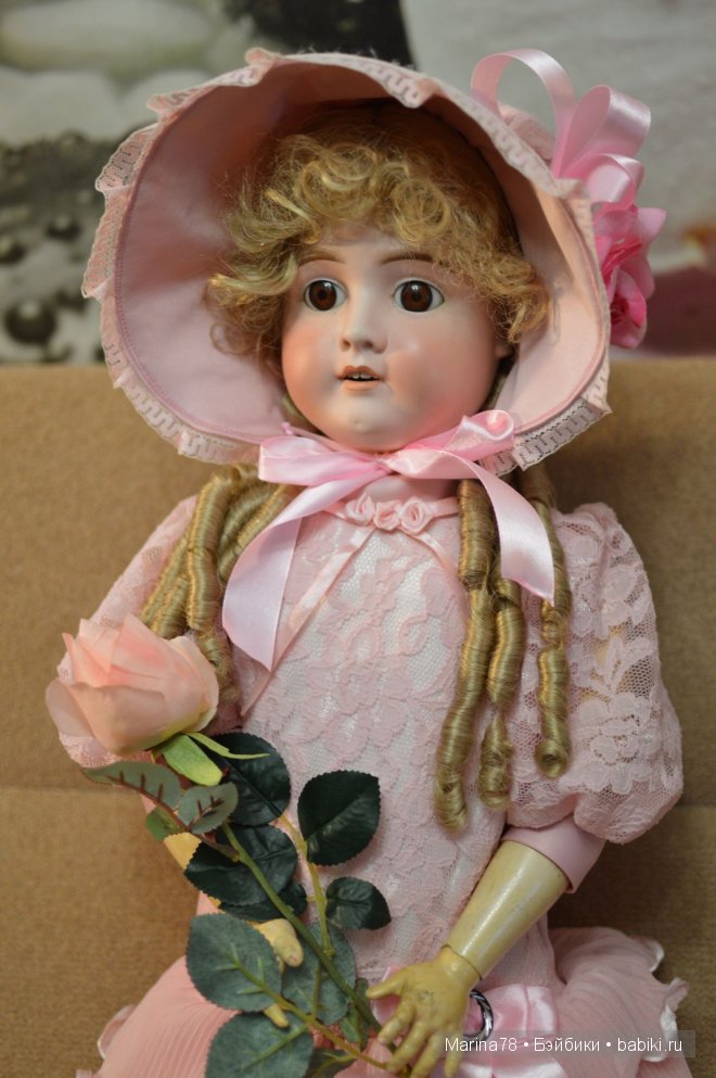 Милый ангелочек, или моя антикварная куклы от Schoenau & Hoffmeister