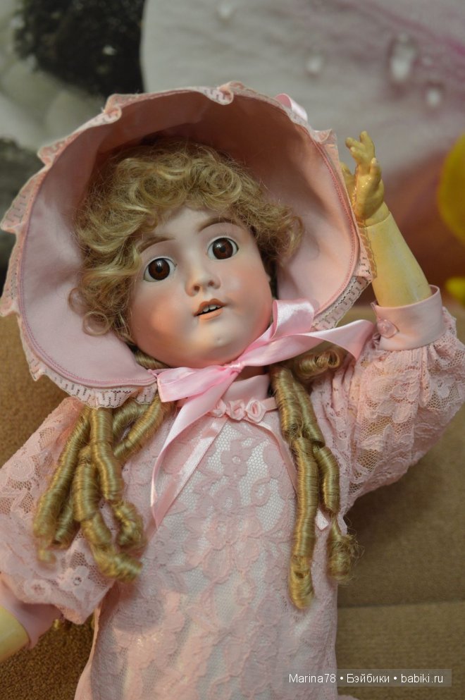 Милый ангелочек, или моя антикварная куклы от Schoenau & Hoffmeister