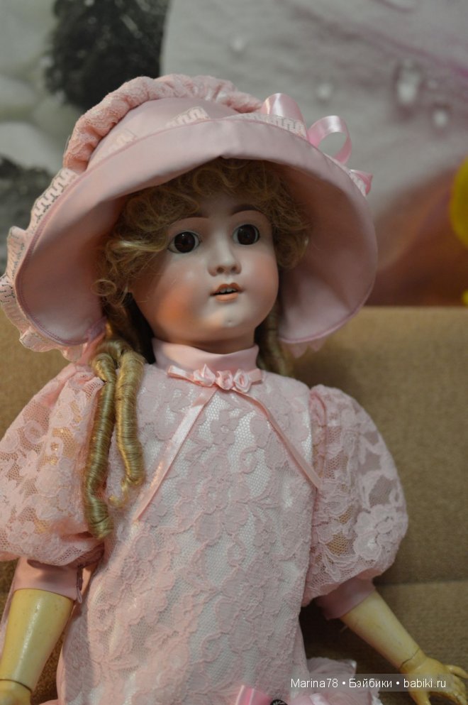 Милый ангелочек, или моя антикварная куклы от Schoenau & Hoffmeister