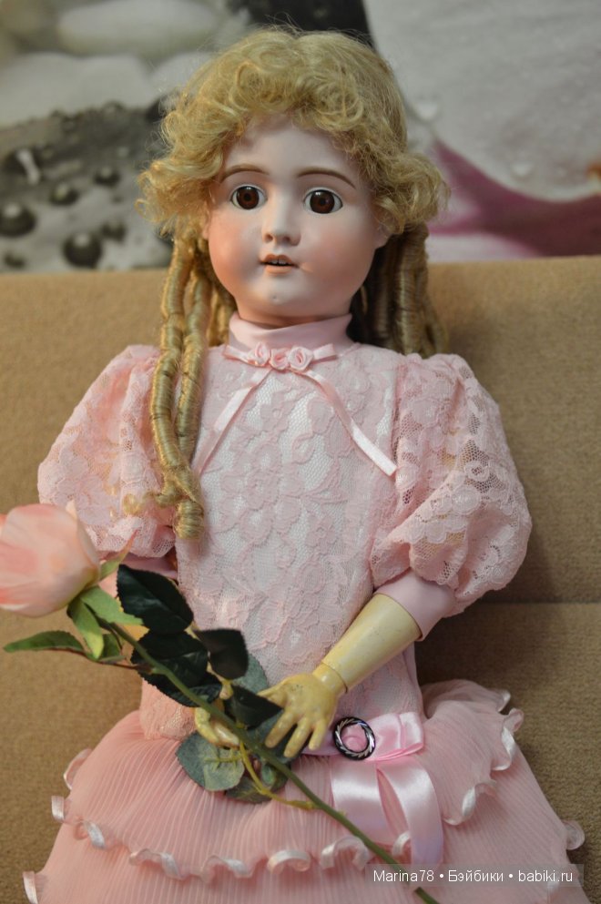 Милый ангелочек, или моя антикварная куклы от Schoenau & Hoffmeister (фото 9)