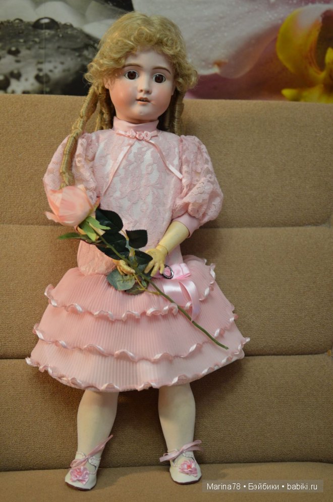 Милый ангелочек, или моя антикварная куклы от Schoenau & Hoffmeister (фото 8)