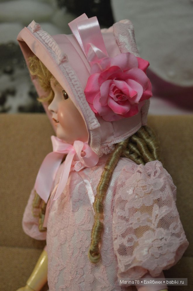 Милый ангелочек, или моя антикварная куклы от Schoenau & Hoffmeister