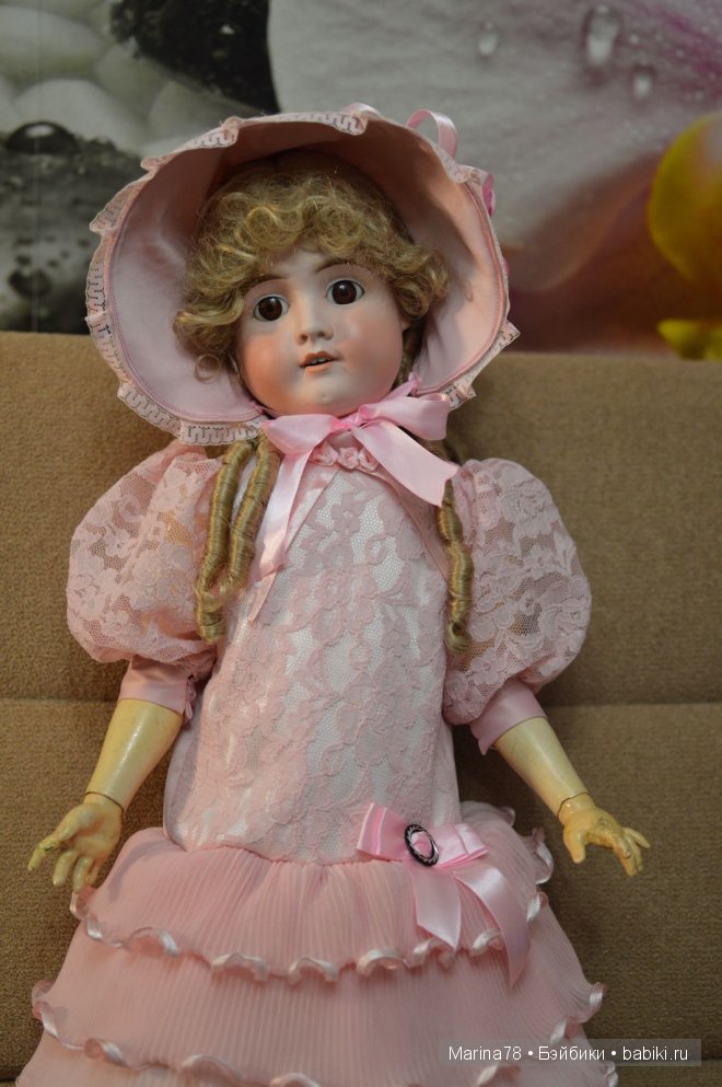 Милый ангелочек, или моя антикварная куклы от Schoenau & Hoffmeister