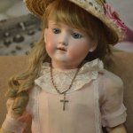 Нинель - антикварная кукла от Armand Marseille, клеймо DRGM 390 n, 246/1, А12М, 76см