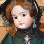 Моя Хлоэ, антикварная кукла от C M Bergmann Simon & Halbig