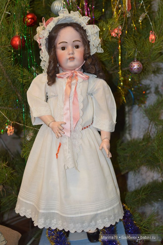 Антикварные куклодочки, или новая бусинка из моей кукольной семьи. Продолжение: антикварная кукла от J D Kestner