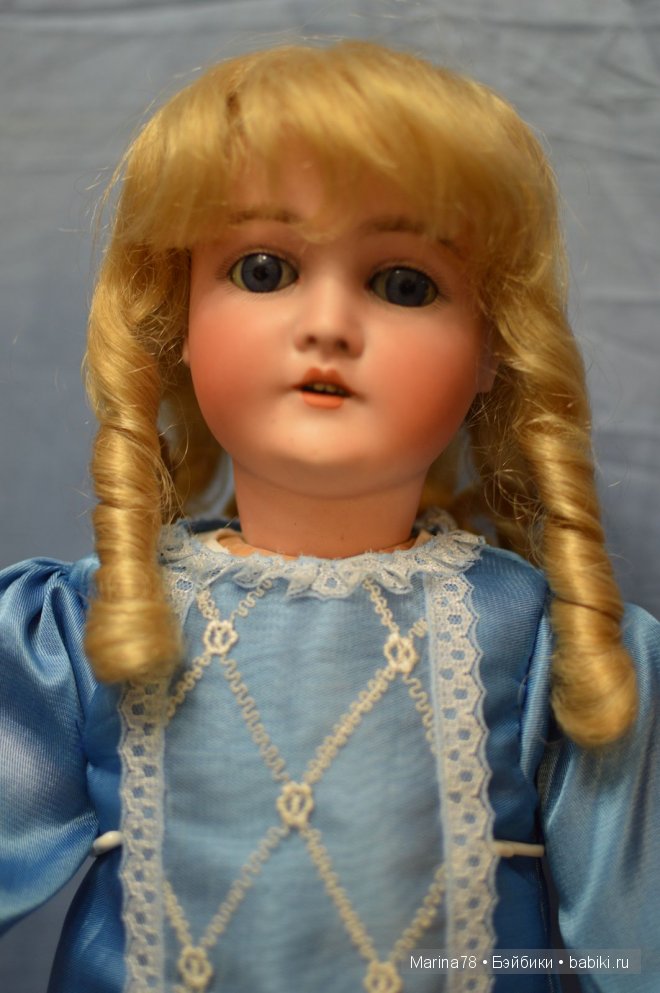 Новый наряд для антикварной куклы Queen Louise. Armand Marseille (фото 7)