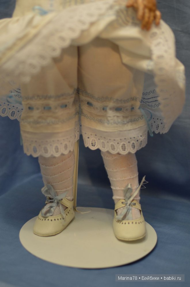 Новый наряд для антикварной куклы Queen Louise. Armand Marseille