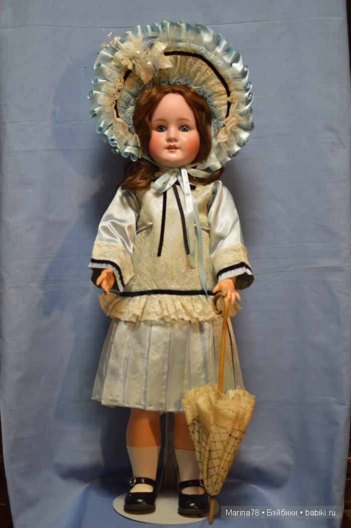 Антикварная кукла Амалия от Schoenau & Hoffmeister, 914 молд (фото 2)