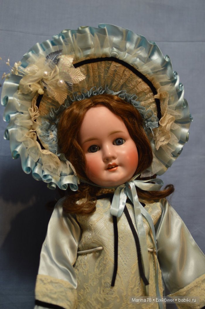 Антикварная кукла Амалия от Schoenau & Hoffmeister, 914 молд (фото 8)