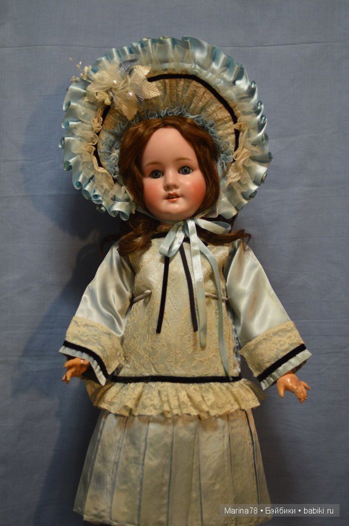 Антикварная кукла Амалия от Schoenau & Hoffmeister, 914 молд (фото 5)
