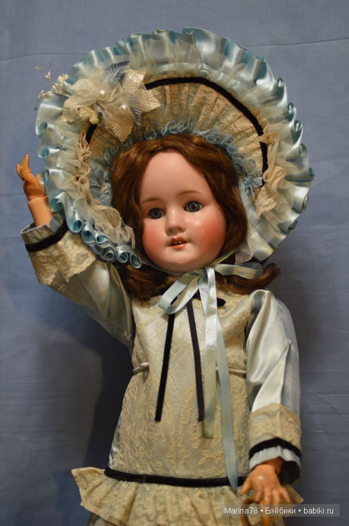 Антикварная кукла Амалия от Schoenau & Hoffmeister, 914 молд
