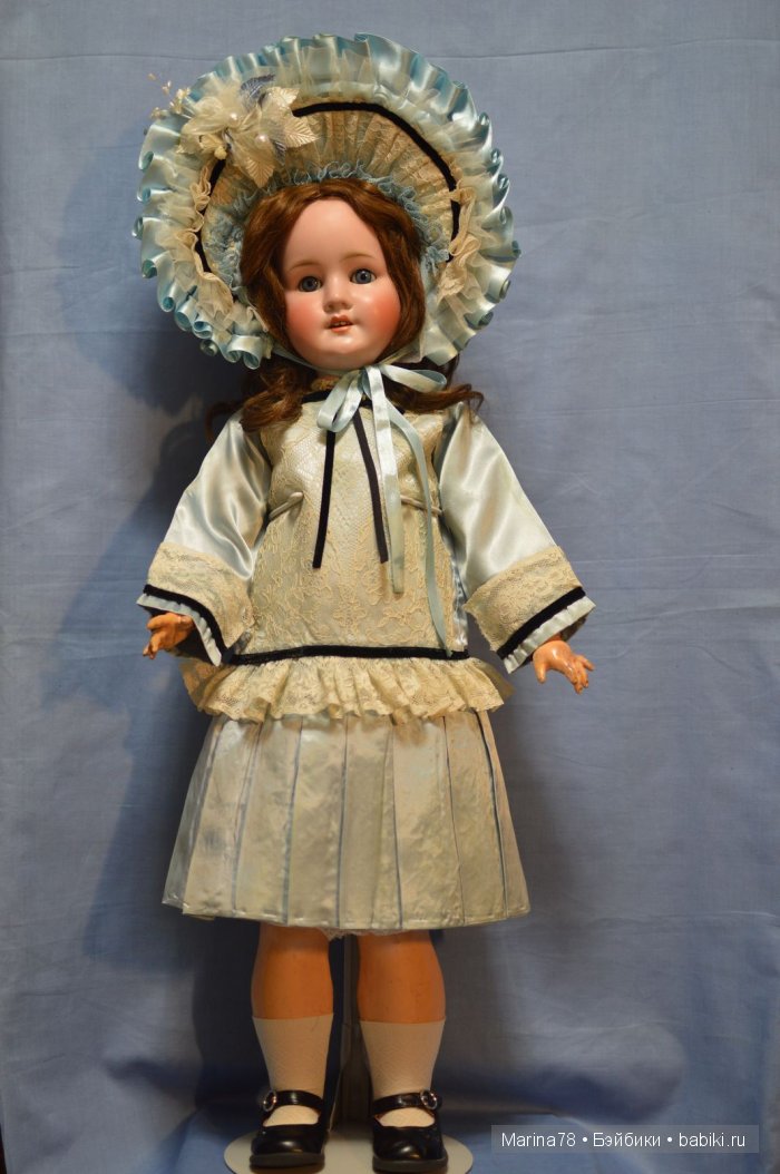 Антикварная кукла Амалия от Schoenau & Hoffmeister, 914 молд (фото 3)