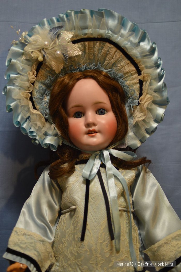 Антикварная кукла Амалия от Schoenau & Hoffmeister, 914 молд (фото 7)
