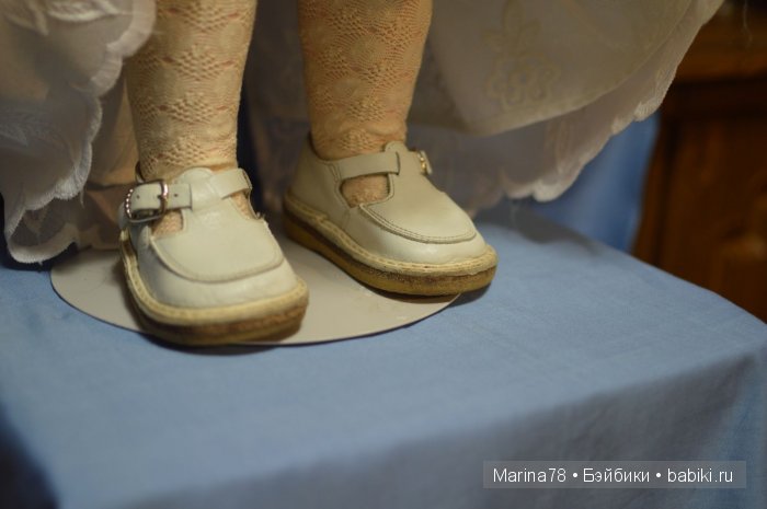 Крестильное платье для антикварной куклы Глашеньки Kestner