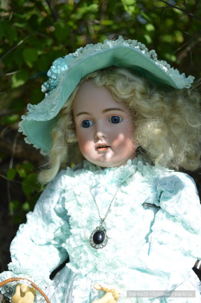 Хорошая девочка, антикварная кукла Молли от Kestner (фото 5)