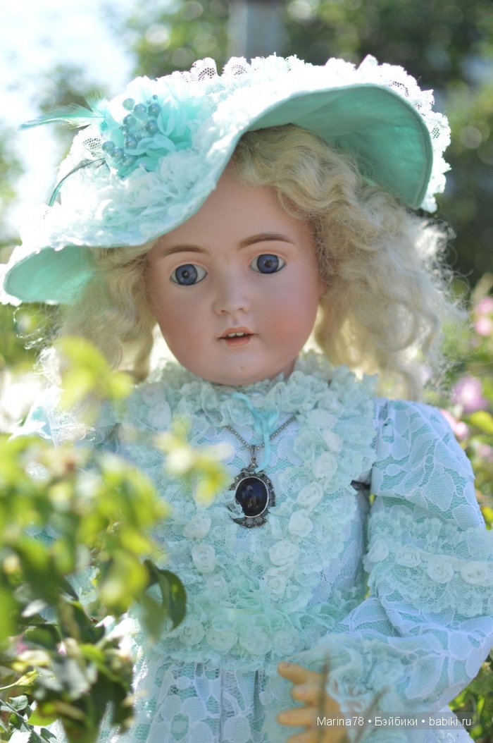 Хорошая девочка, антикварная кукла Молли от Kestner