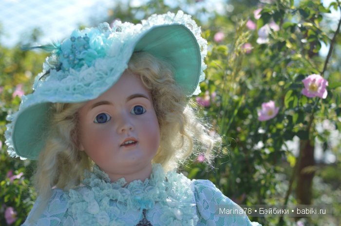 Хорошая девочка, антикварная кукла Молли от Kestner