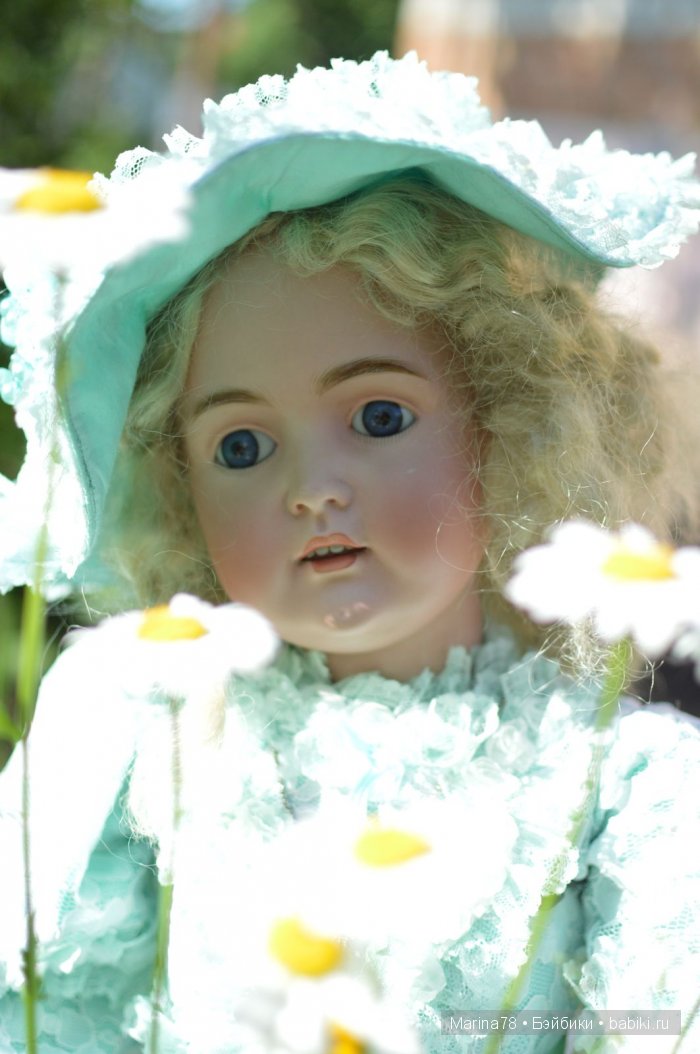 Хорошая девочка, антикварная кукла Молли от Kestner