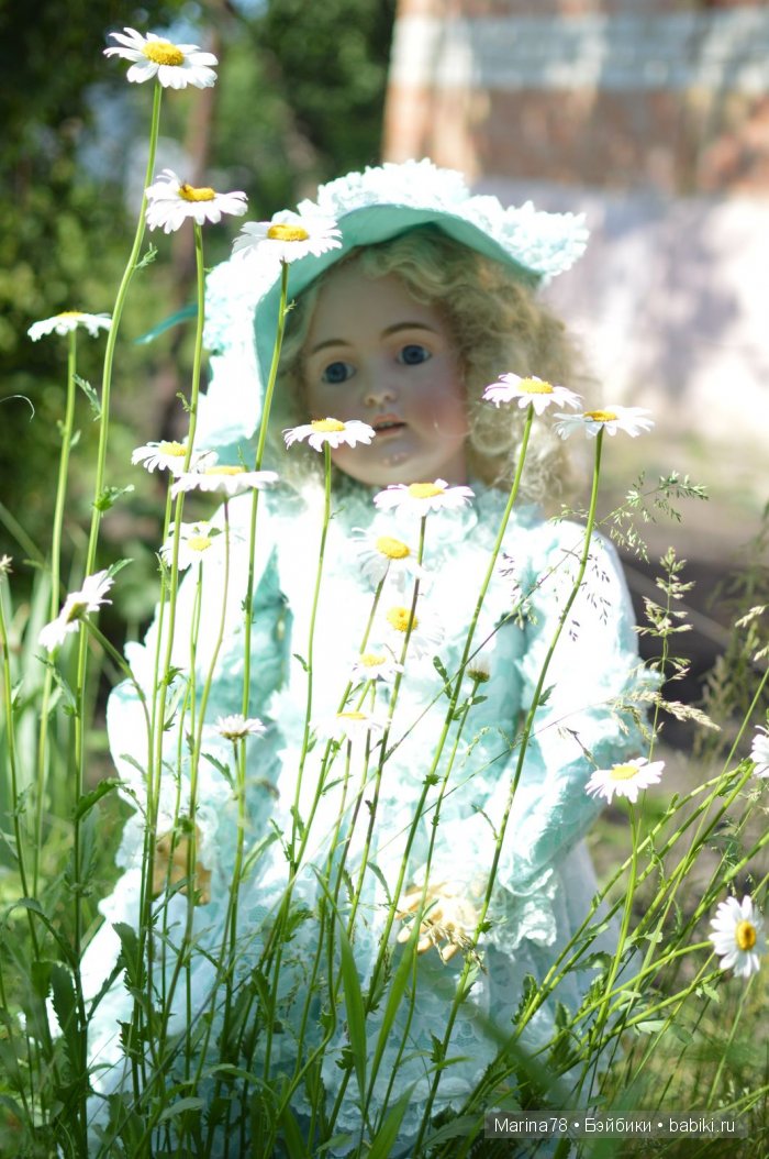 Хорошая девочка, антикварная кукла Молли от Kestner