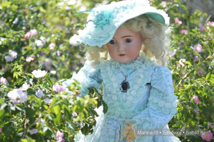 Хорошая девочка, антикварная кукла Молли от Kestner