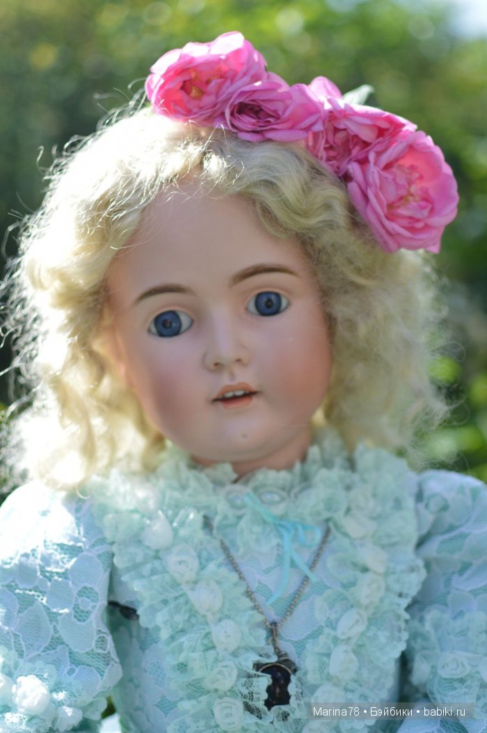 Хорошая девочка, антикварная кукла Молли от Kestner