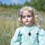 Хорошая девочка, антикварная кукла Молли от Kestner