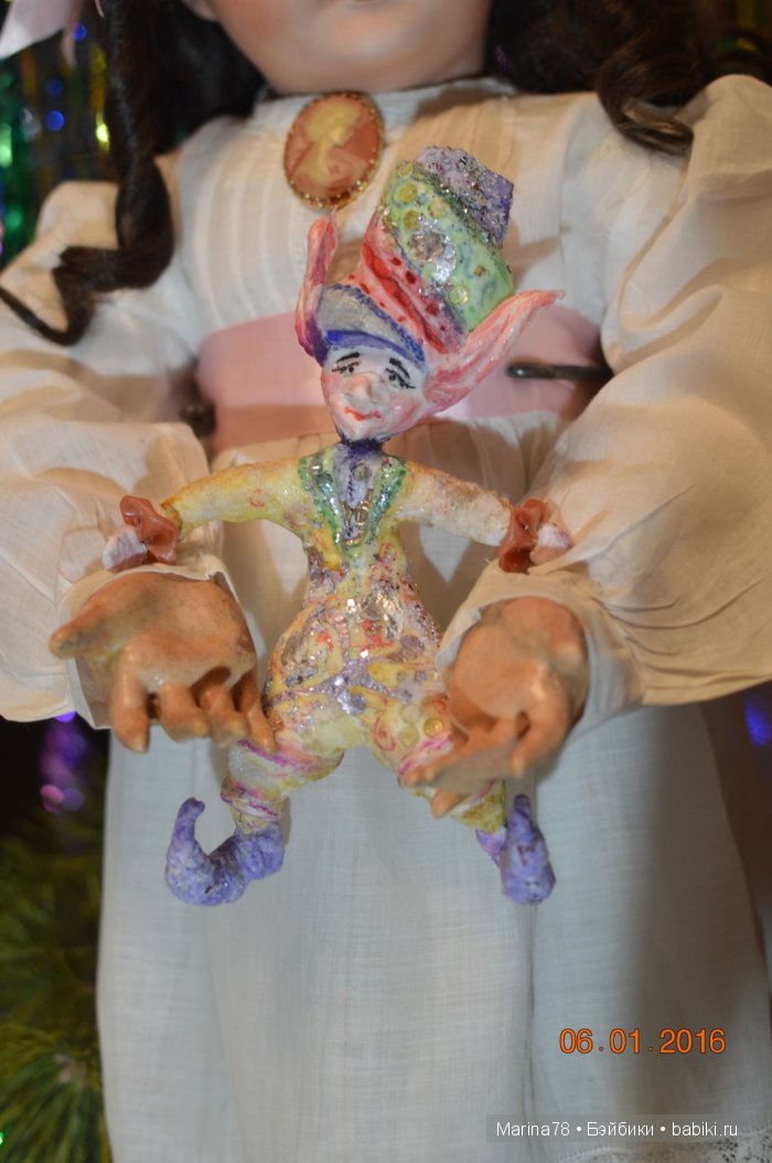 Старинная кукла Unis - Красавица Дафна и Рождество | Бэйбики Старинная кукла Unis - Красавица Дафна и Рождество (фото 8)