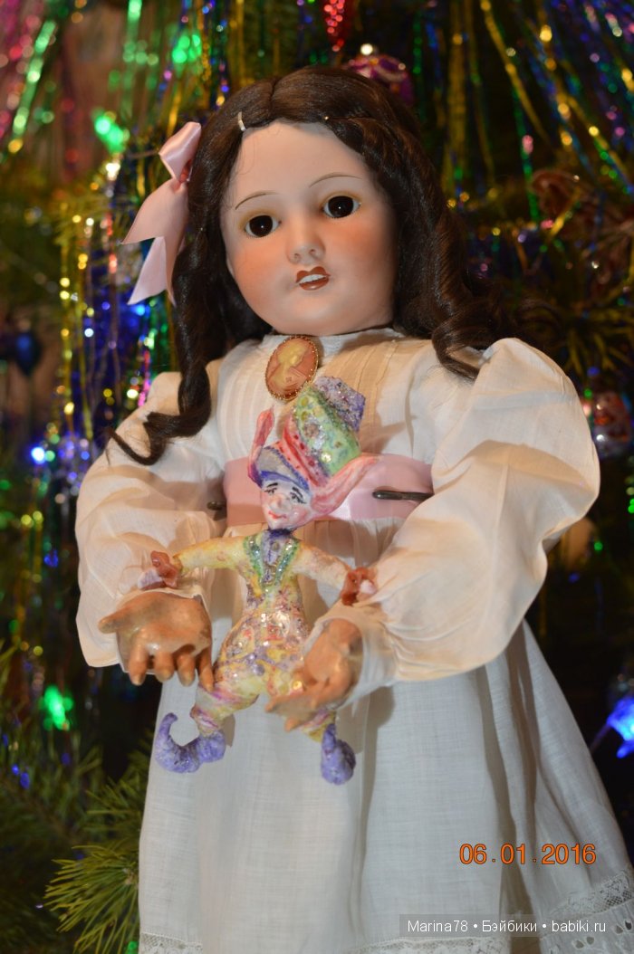 Старинная кукла Unis - Красавица Дафна и Рождество | Бэйбики Старинная кукла Unis - Красавица Дафна и Рождество (фото 6)