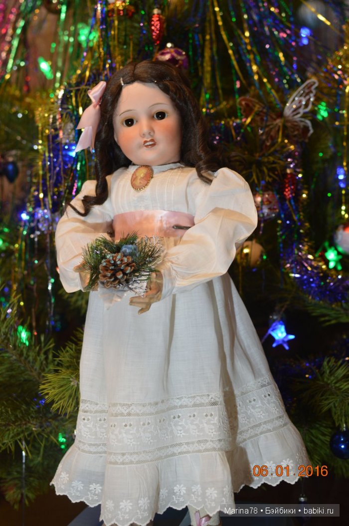 Старинная кукла Unis - Красавица Дафна и Рождество | Бэйбики Старинная кукла Unis - Красавица Дафна и Рождество (фото 5)