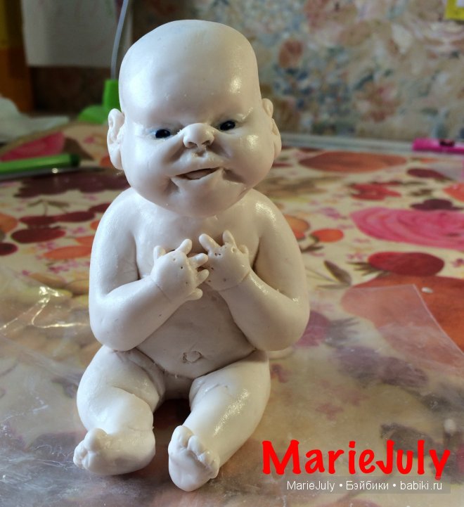 Малышка номер два - авторская кукла Мартина