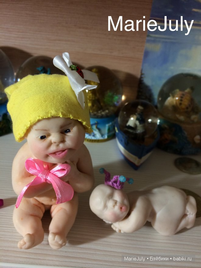 Малышка номер два - авторская кукла Мартина